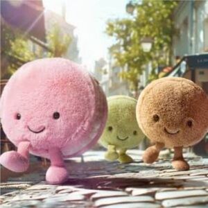 Trio of Amuseables Macarons Jellycats